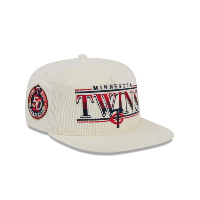 Minnesota Twins Throwback Corduroy Golfer Hat Male Product Image