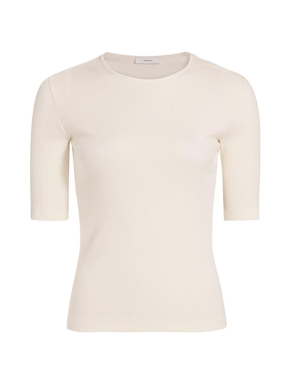 Womens Cotton Knit T-Shirt product image