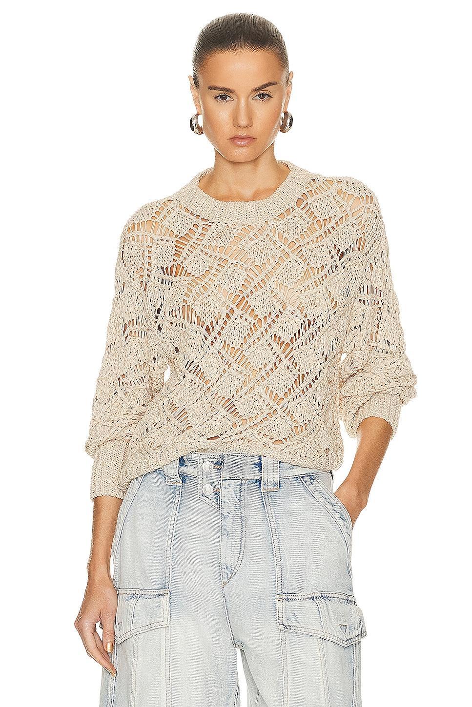 Isabel Marant Etoile Joey Sweater in Beige product image