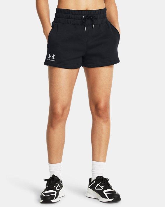 Womens UA Icon Fleece Boxer Shorts Product Image