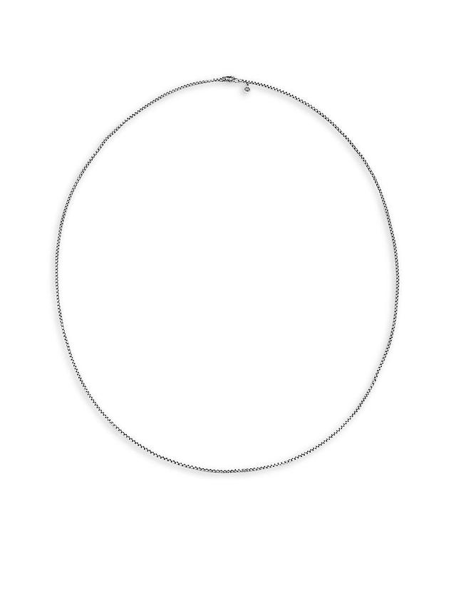 John Hardy Mens Classic Box Chain Necklace Product Image