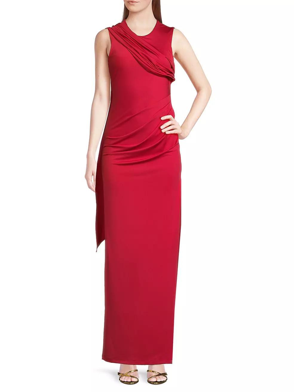 Aruna Draped Maxi Dress Product Image