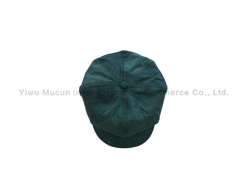 Faux Suede Newsboy Hat Product Image