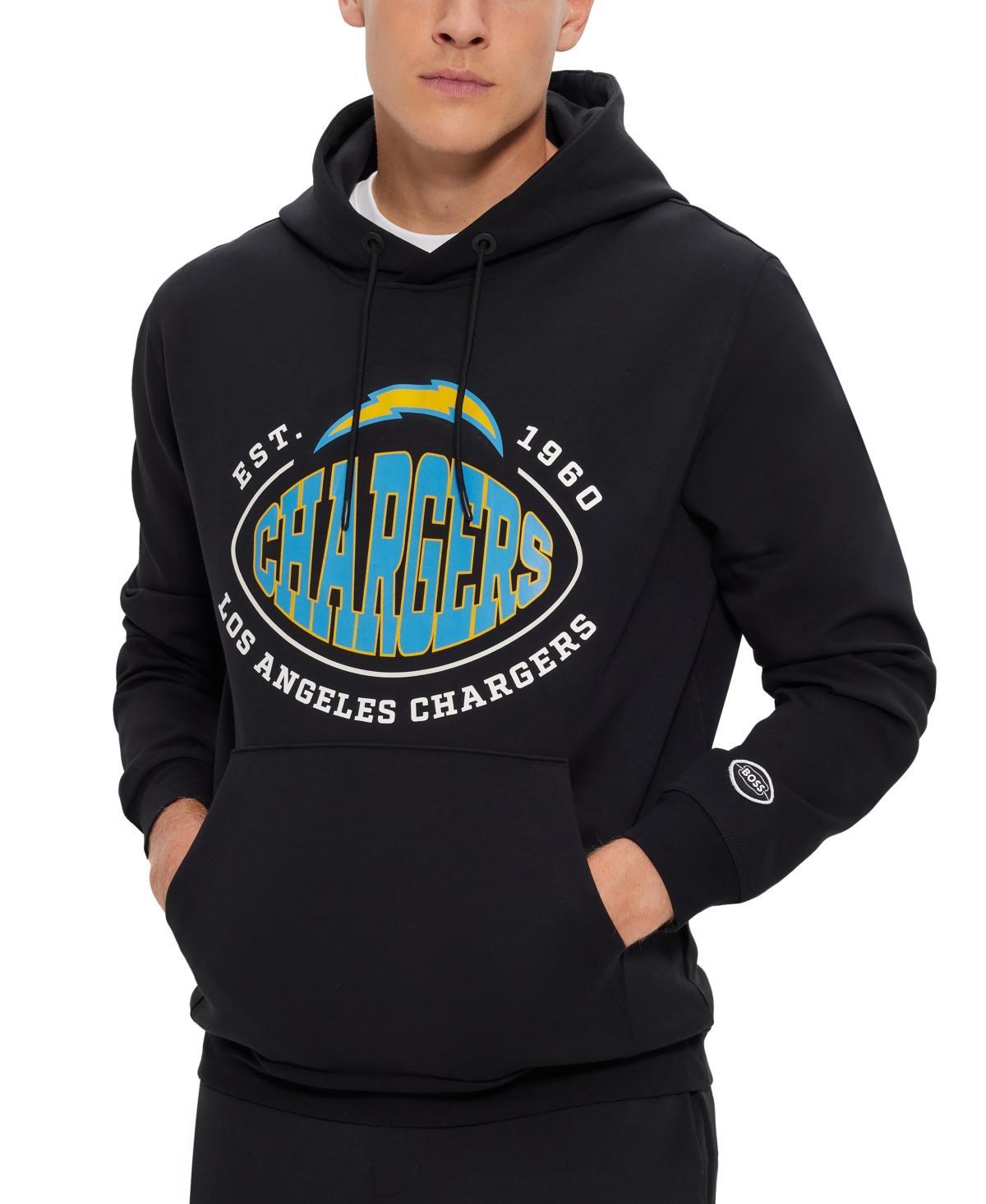 Mens BOSS X NFL Los Angeles Chargers Touchback Pullover Hoodie Product Image