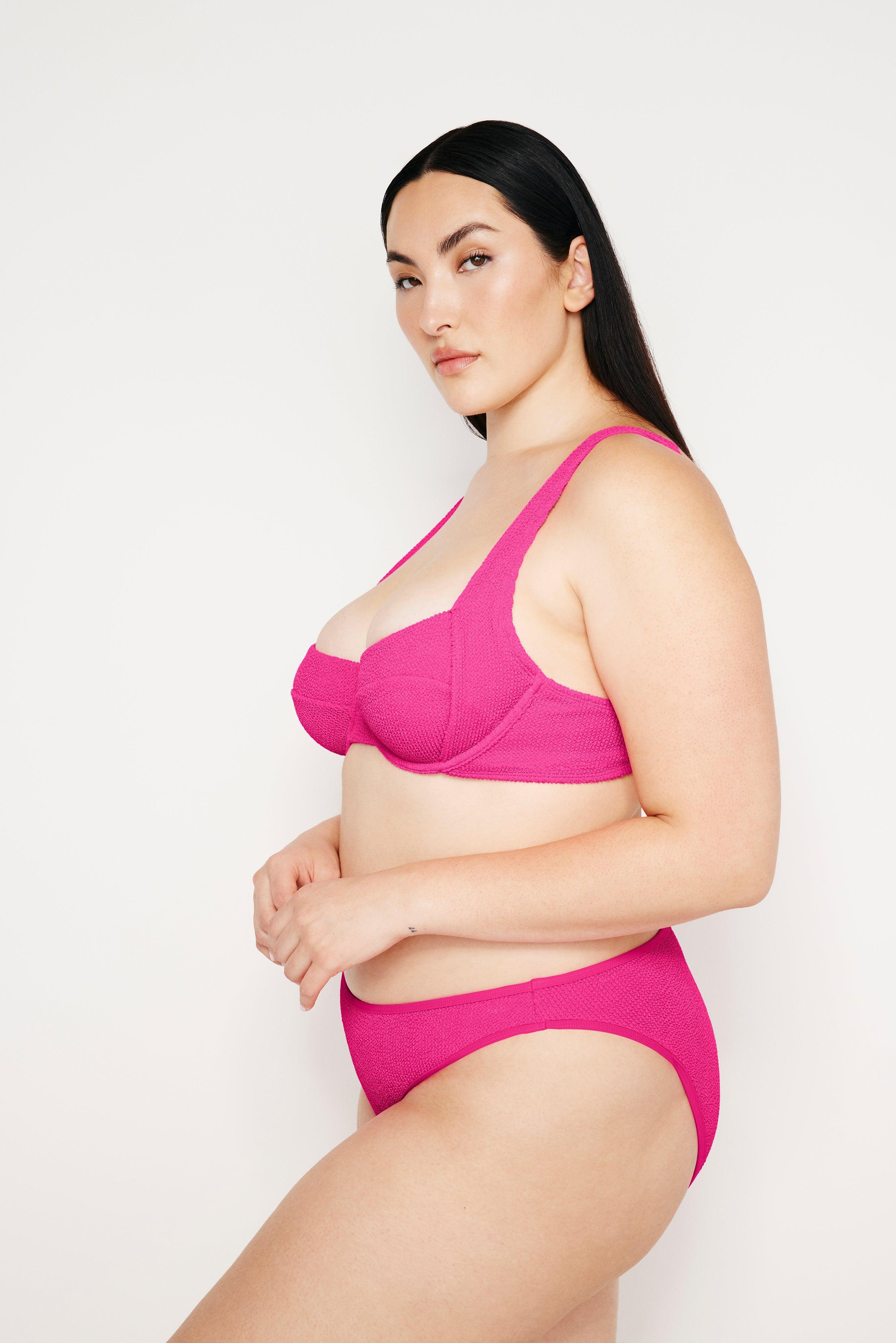 ALWAYS FITS DEMI BIKINI TOP | PINK GLOW002 Product Image