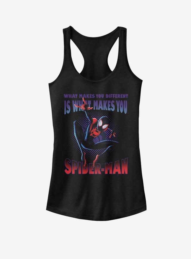 Marvel Spider-Man What Makes You Different Girls Tank Product Image