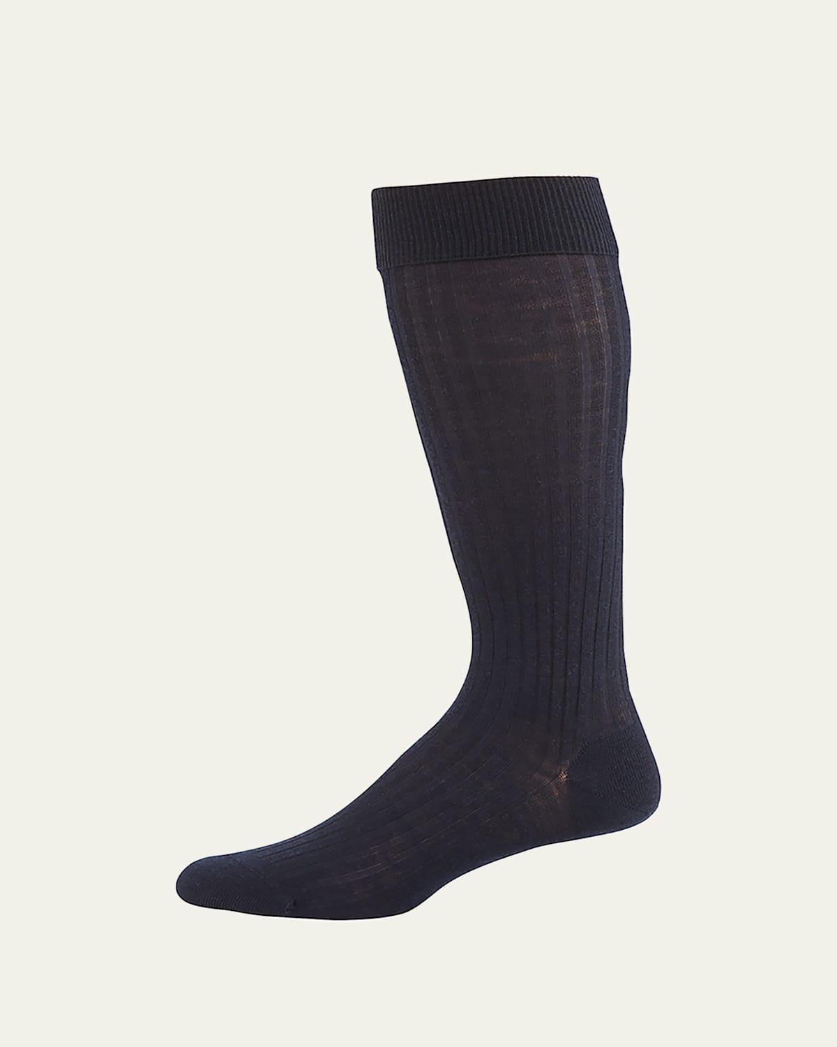 Pantherella Merino Wool Blend Over-the-Knee Dress Socks Product Image