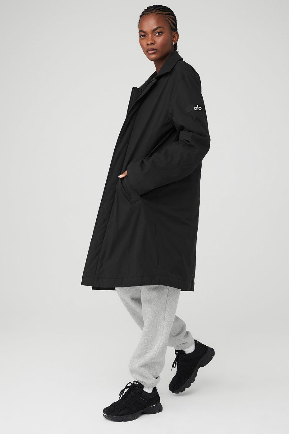 Signature Overcoat - Black Product Image