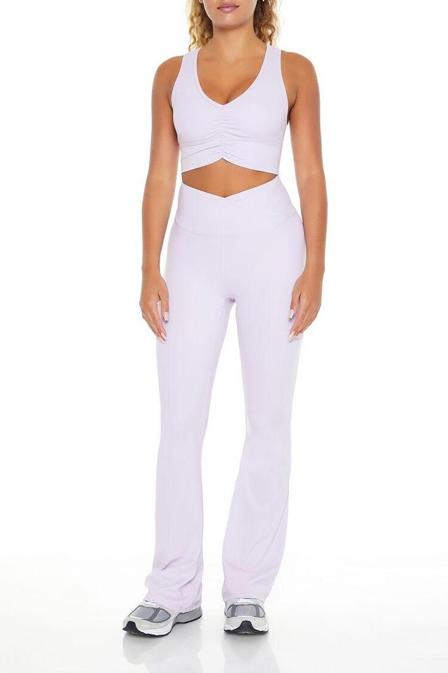 Active Uplift Scrunch Flare Leggings | Forever 21 Product Image