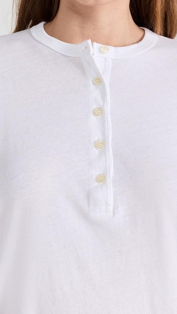 THE GREAT. The Shrunken Henley | Shopbop Product Image