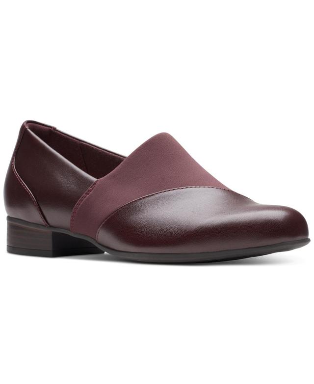 Clarks Juliet Gem Womens Leather Slip-On Shoes Product Image