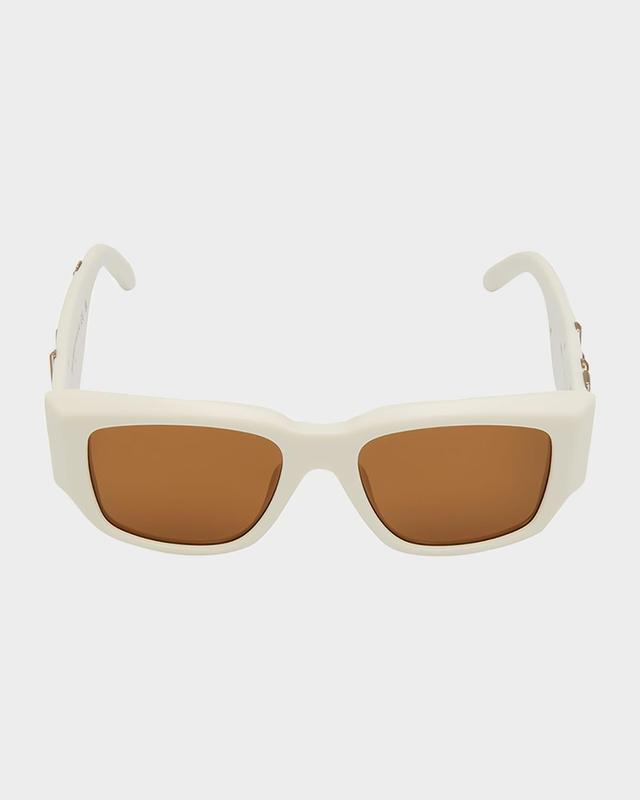 Mens Laguna Maxi-Logo Restangle Sunglasses Product Image