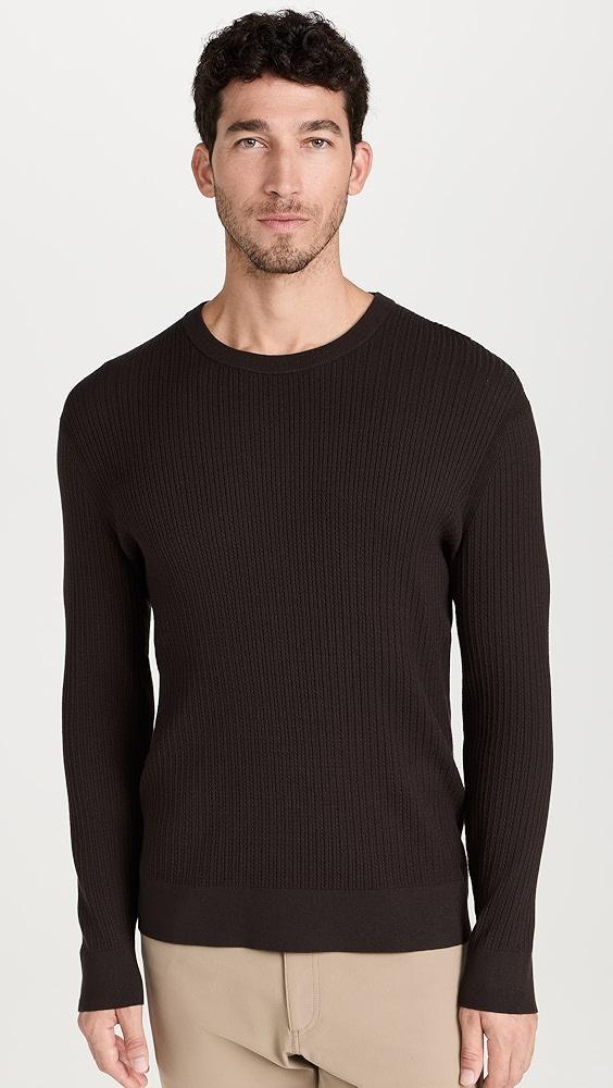 Theory Riland Cable Sweater | Shopbop Product Image