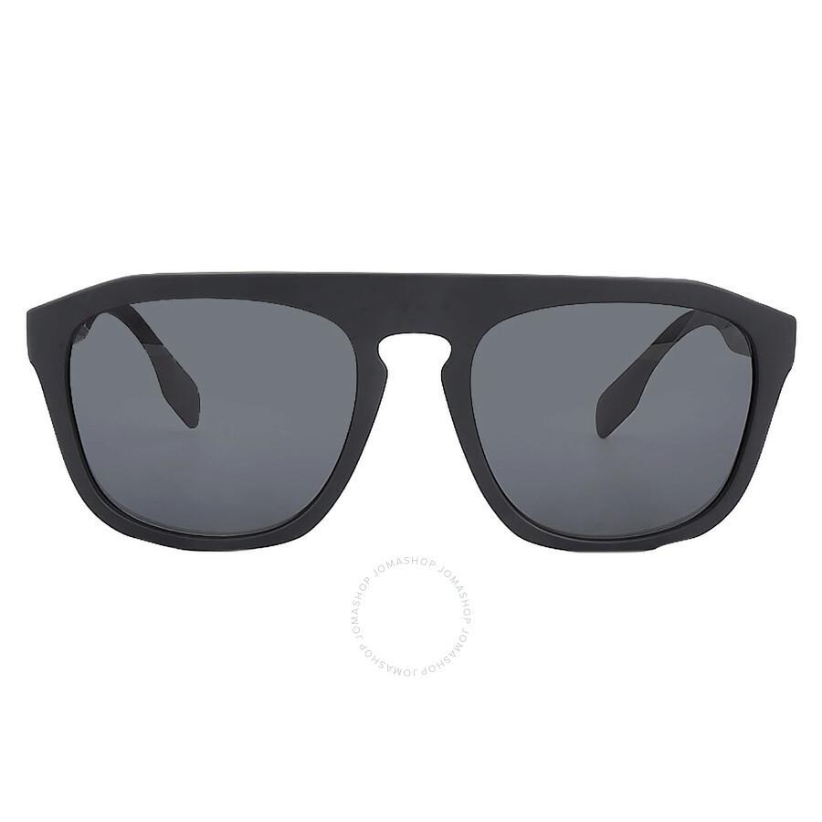 BURBERRY Square Sunglasses In Black / Dark / Grey Product Image