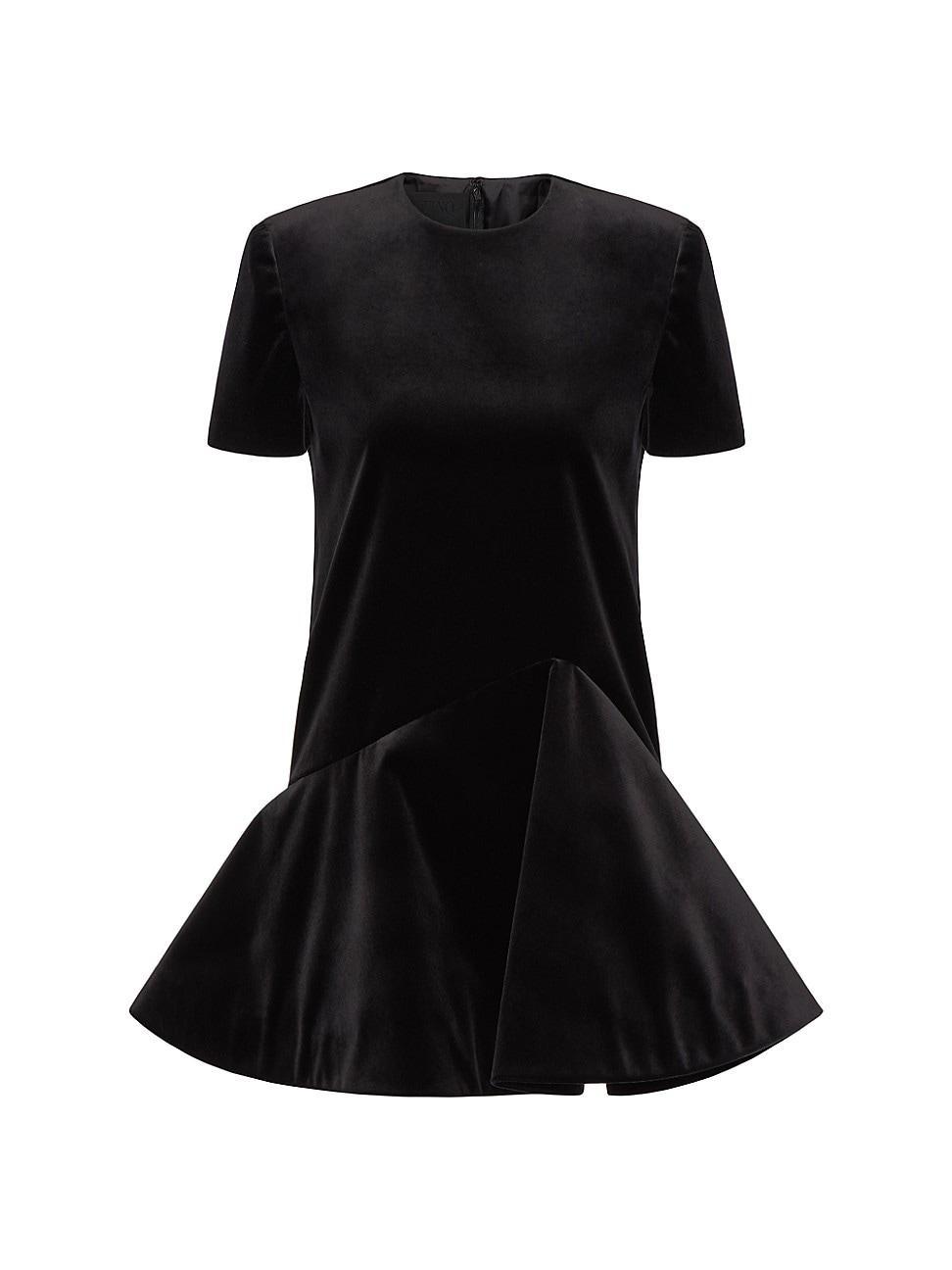 Womens Short Velvet Dress Product Image