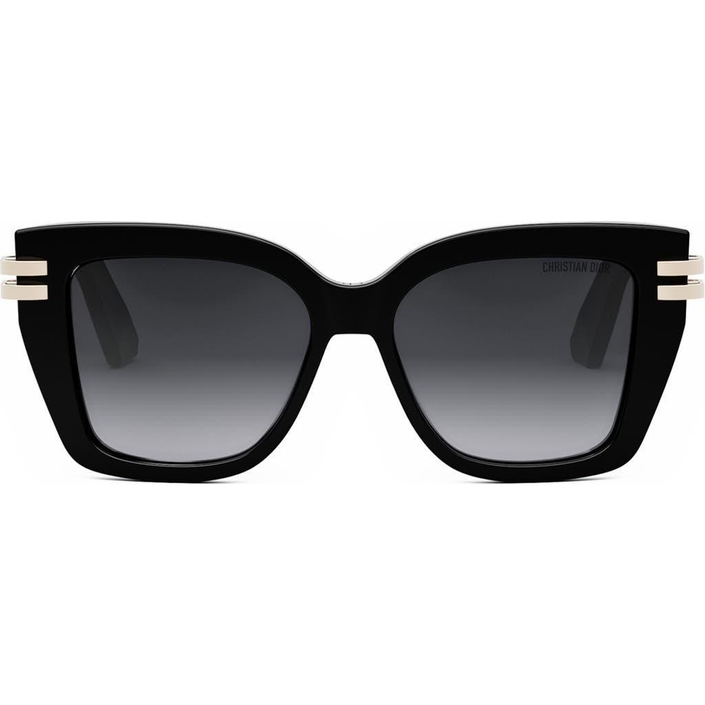 DIOR S1i Sunglasses In Black Gradient Smoke Product Image