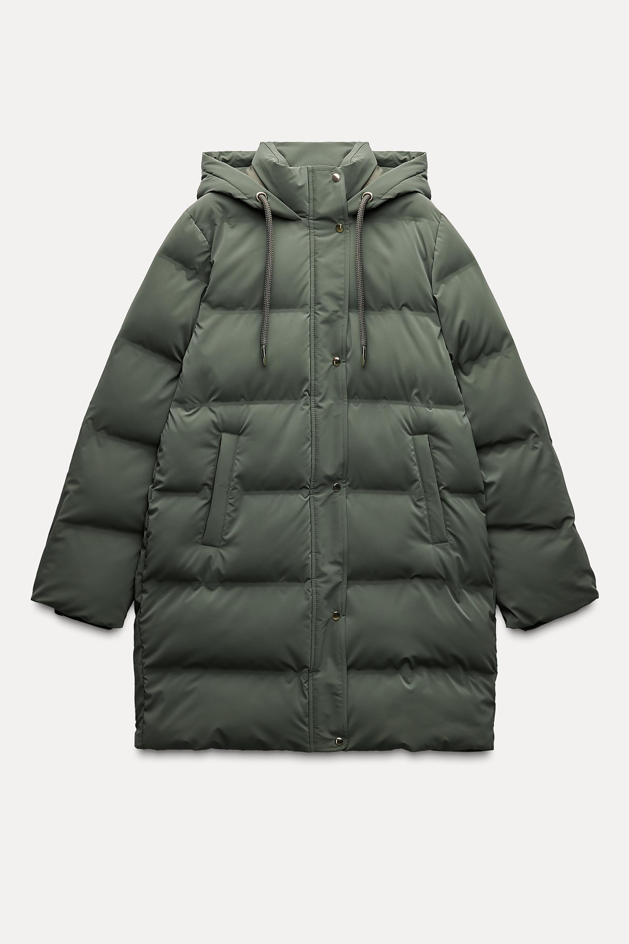 WINDPROOF HOODED PUFFER ANORAK Product Image