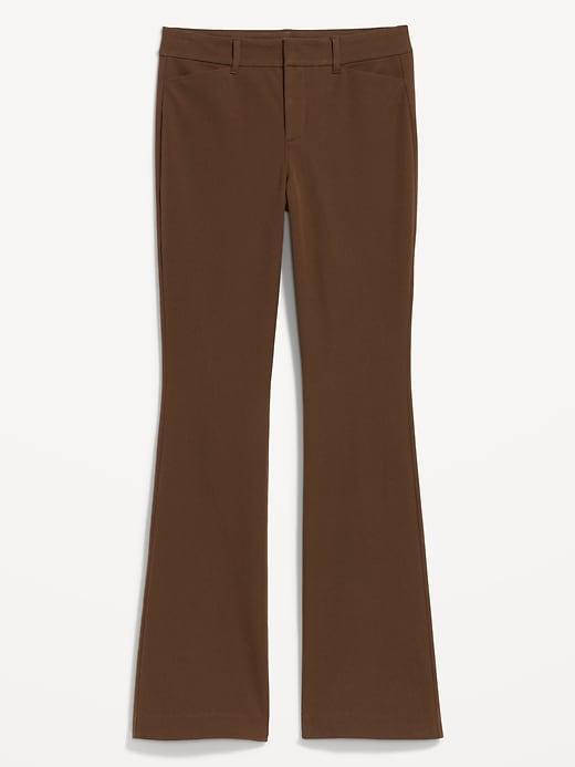 High-Waisted Pixie Flare Pants Product Image