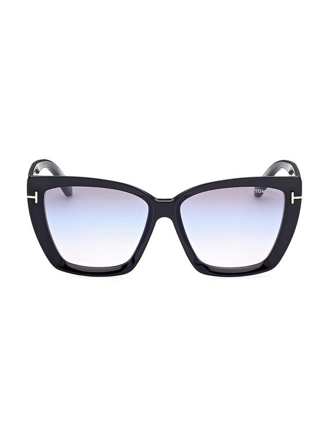 Scarlet Square Injection Plastic Sunglasses Product Image