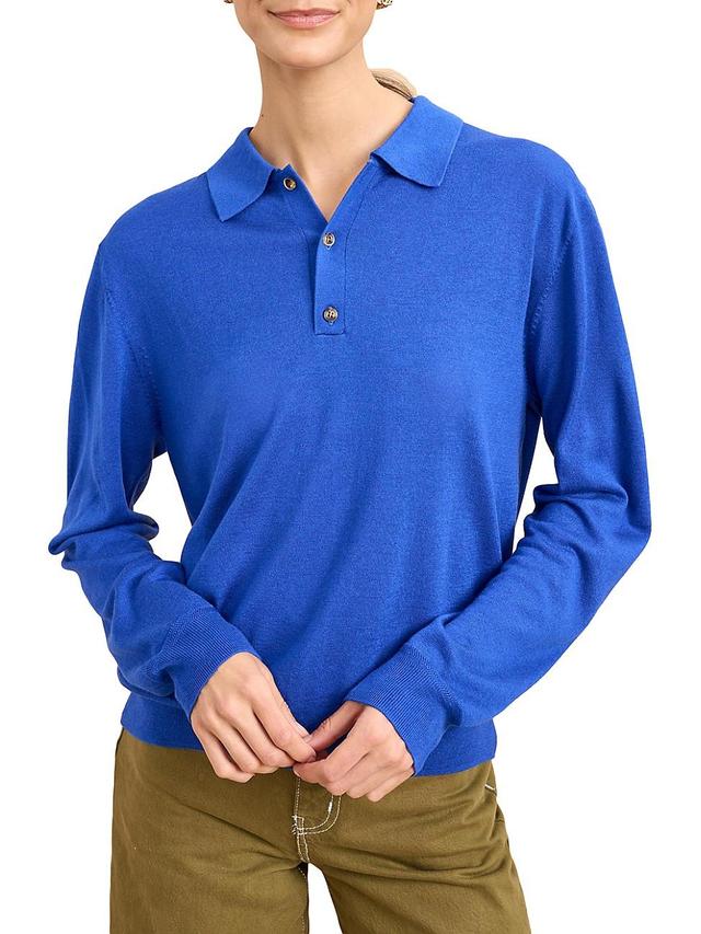 Womens Ben Polo Sweater Product Image