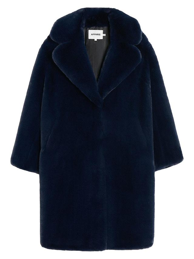 Womens Steffi Faux Fur Coat Product Image