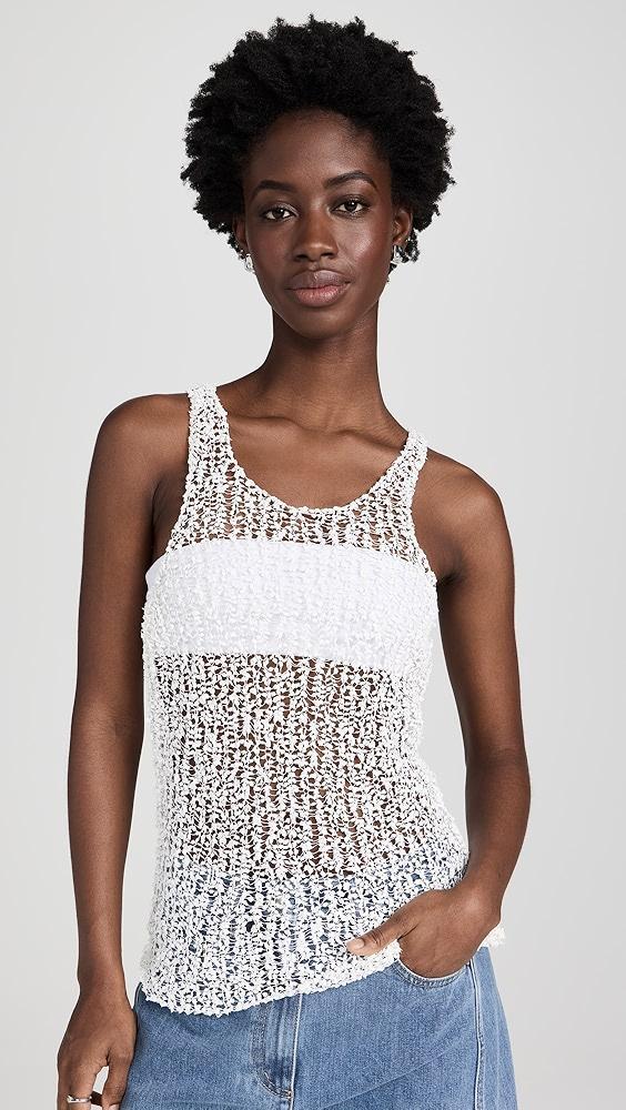 Maison Margiela Plumetis & Voilettes Tank Top | Shopbop Product Image