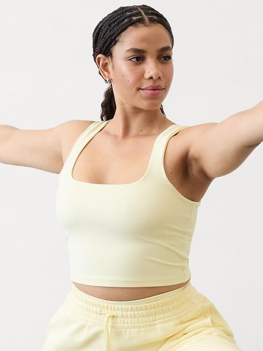 Transcend Square Neck Crop Bra A-C Product Image