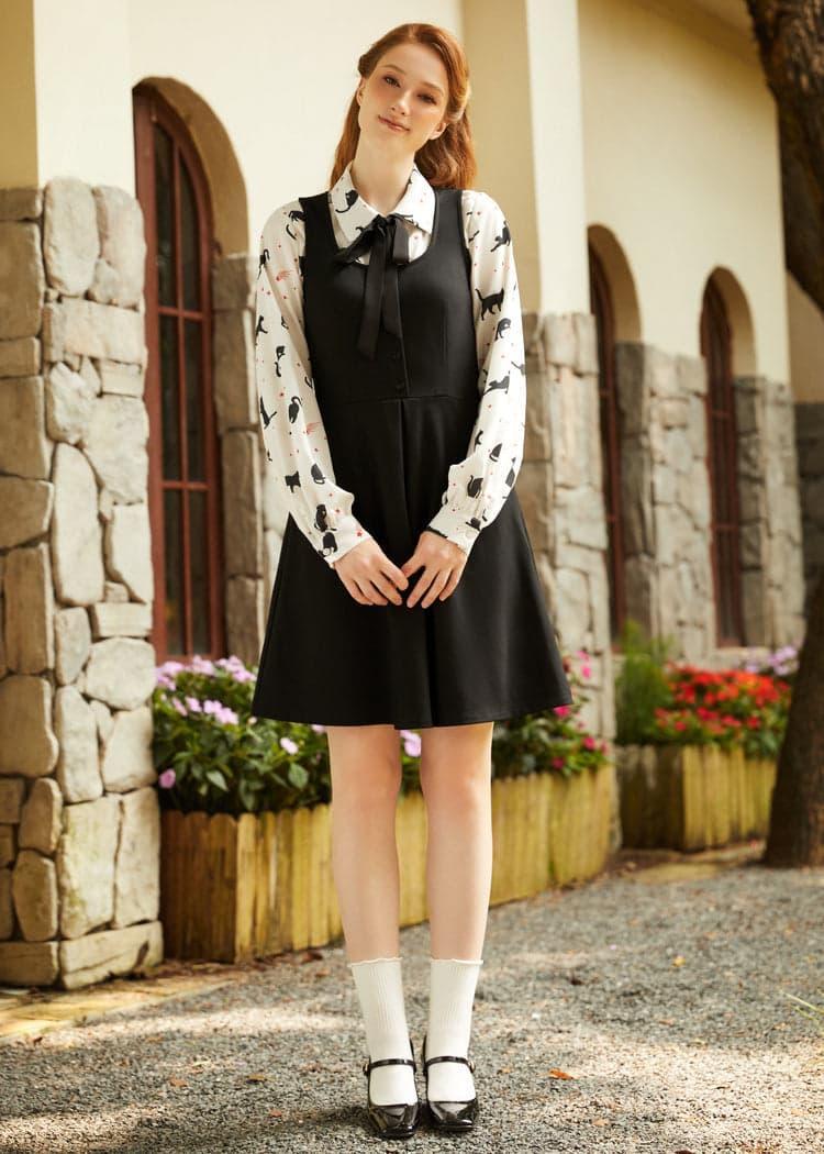 Classically Charming Fit & Flare Dress Product Image