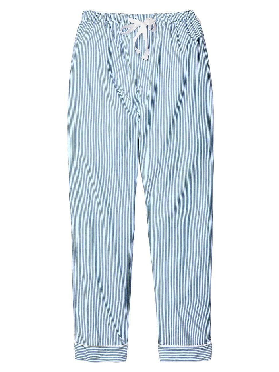 Men's Cotton Stripe Pajama Pants Product Image