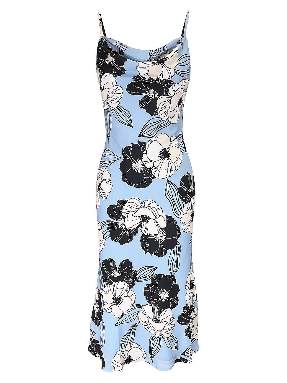 Womens Kendall Sleeveless Floral Midi-Dress Product Image