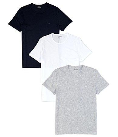 Emporio Armani Pure Cotton Crewneck T-shirts 3 Product Image