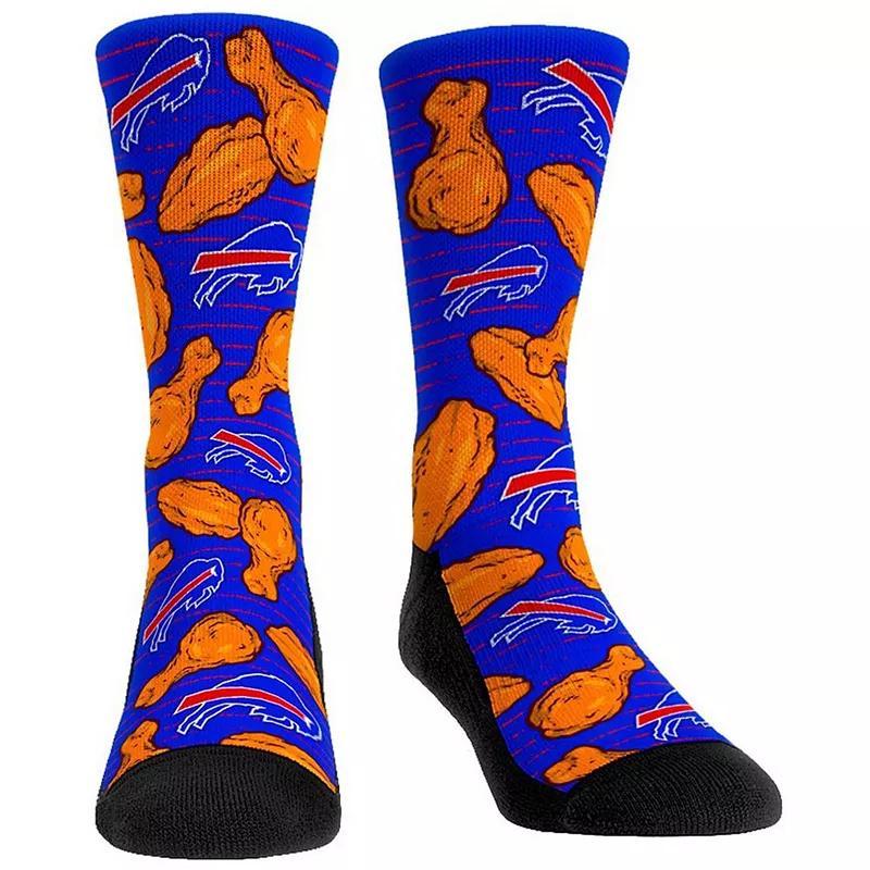 Mens and Womens Buffalo Bills Localized Food Multi Crew Socks Product Image