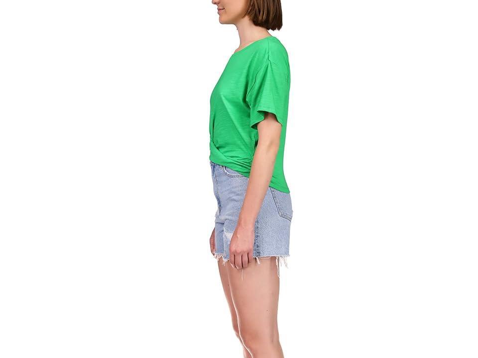 Sanctuary Twist of Fate Tee (Jelly Bean) Women's Clothing Product Image