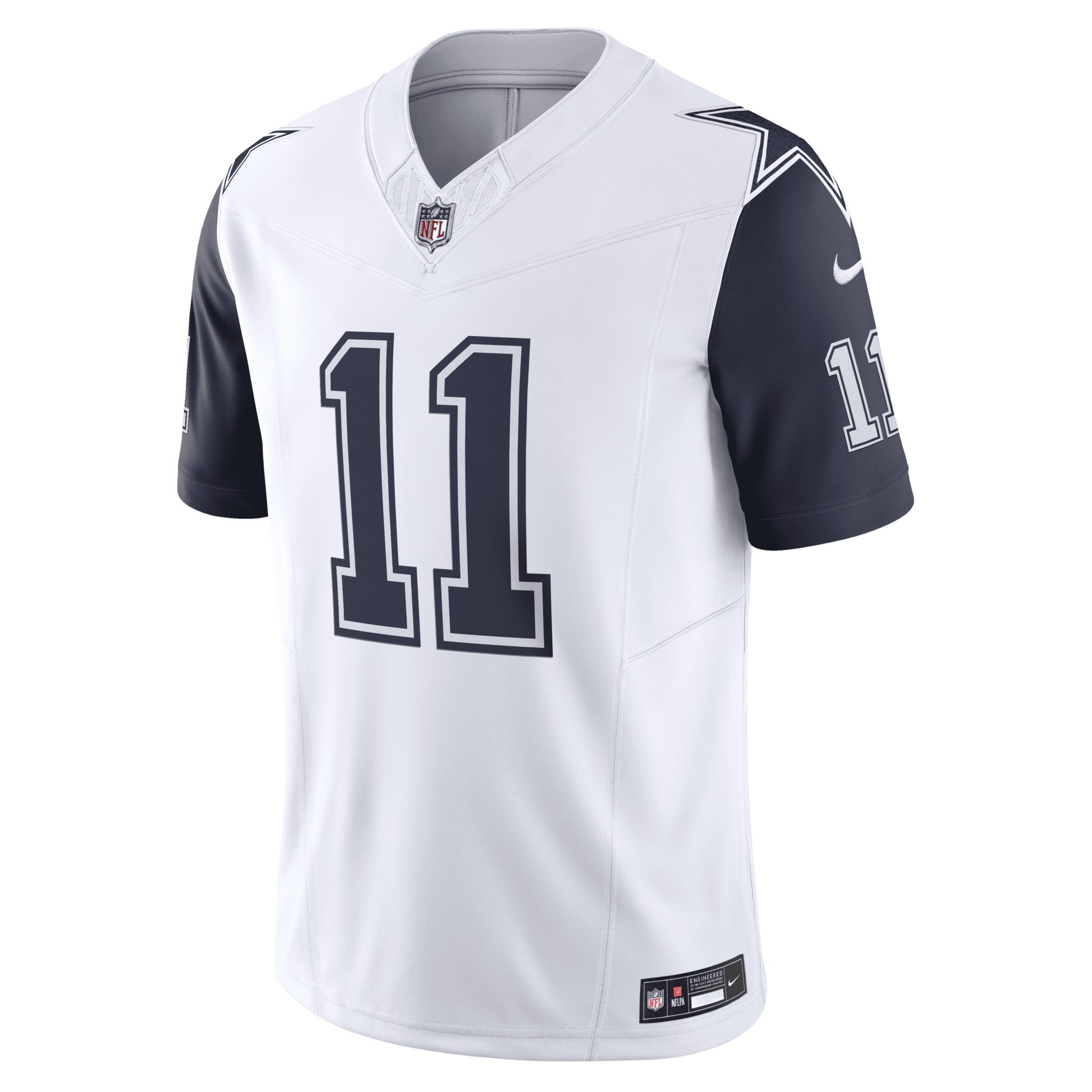 Men's Nike Micah Parsons White Dallas Cowboys Vapor F.U.S.E. Limited Jersey Product Image