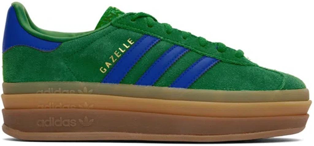 ADIDAS ORIGINALS Womens  Gazelle Bold In Green/blue Product Image