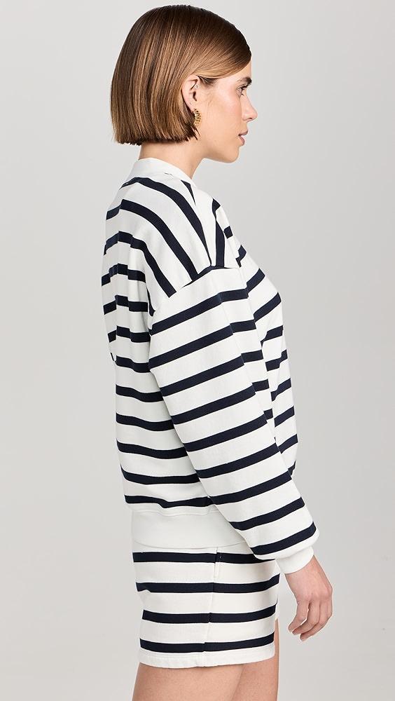 FRAME Button Detail Sweatshirt | Shopbop Product Image