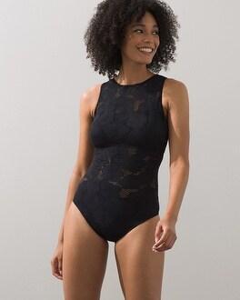 Gottex High Neck Black Swimsuit Product Image