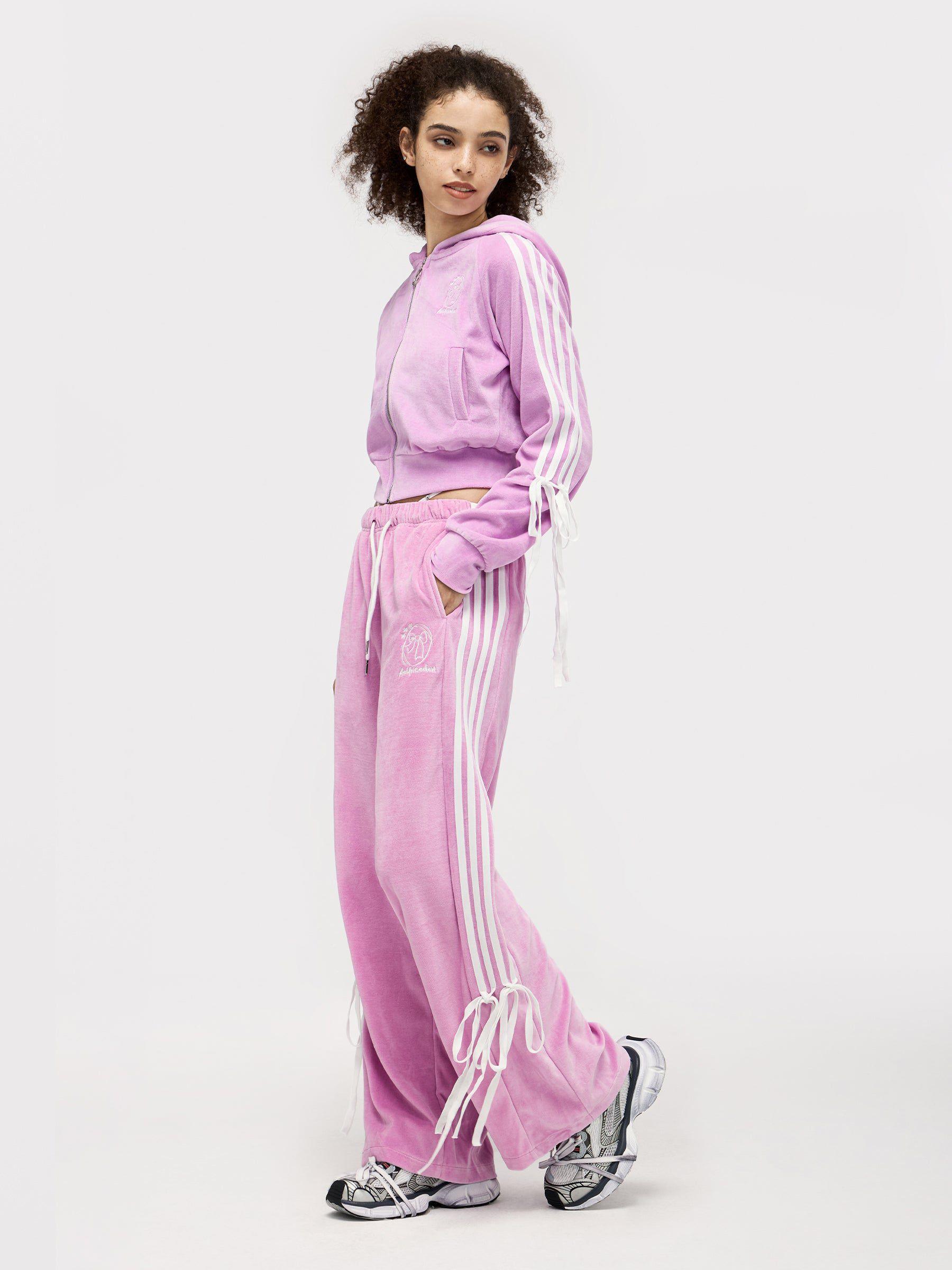 Aelfric Eden Ribbon Bow Drawstring Sweatpants Female Product Image