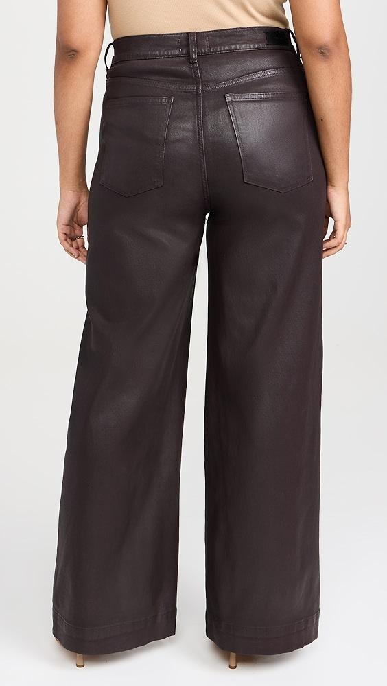 DL1961 Hepburn Wide Leg High Rise Coated Jeans | Shopbop Product Image