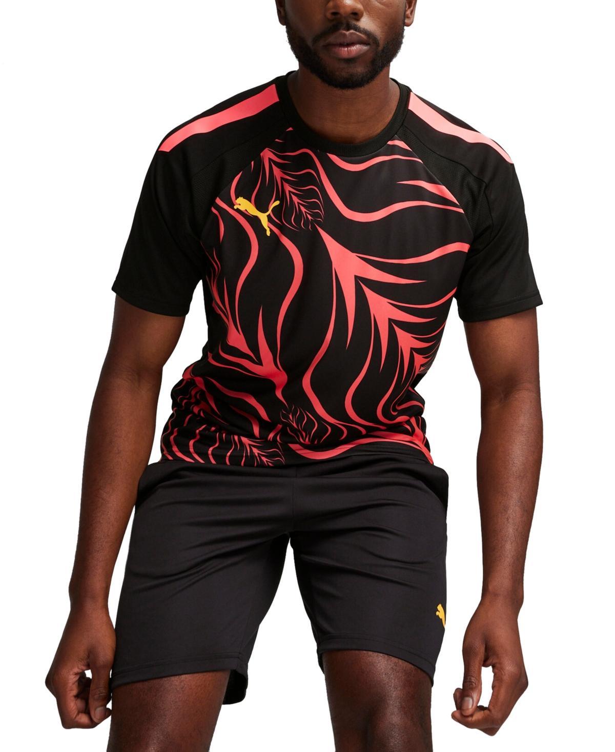 Puma Mens IndividualFINAL Short-Sleeve Printed Logo Jersey Product Image