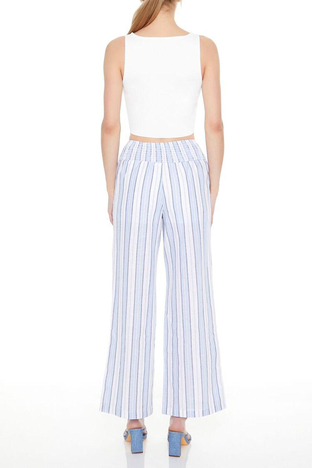 Striped Wide-Leg Pants | Forever 21 Product Image