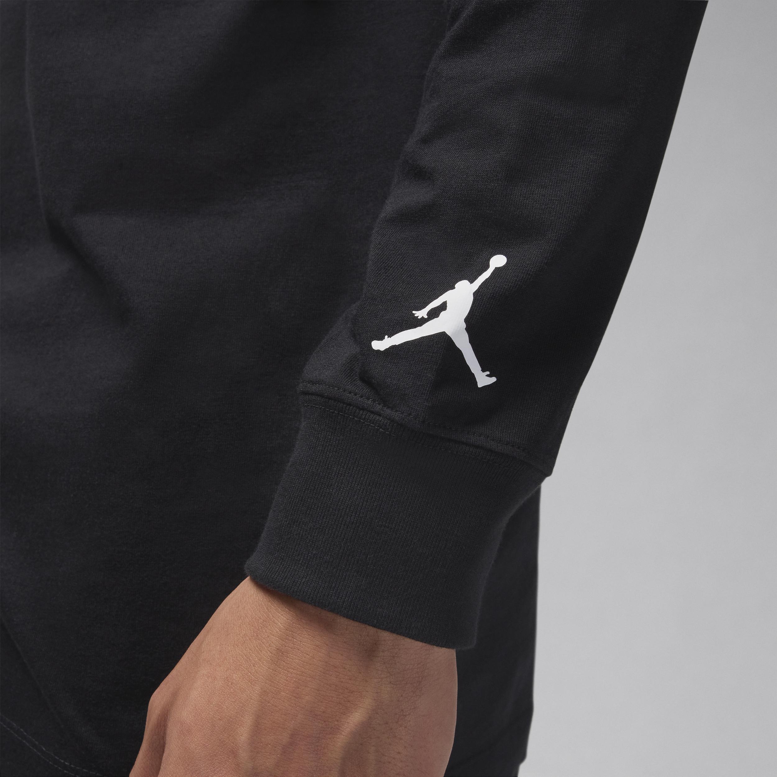 Men's Jordan Jumpman Chimney Long-Sleeve T-Shirt Product Image