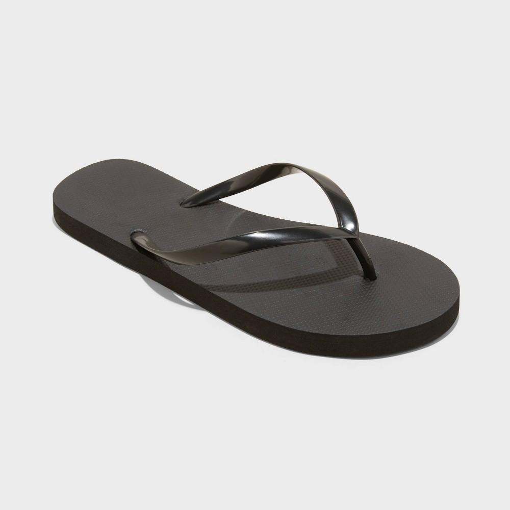 Womens Sydney Flip Flop Sandals - Shade & Shore Black 8 Product Image