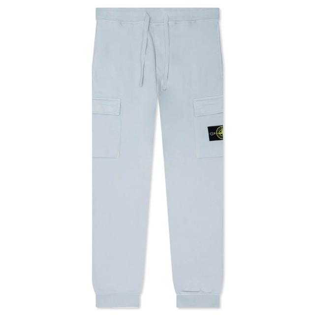 Brushed Cargo Fleece Pants - Pearl Grey Male Product Image