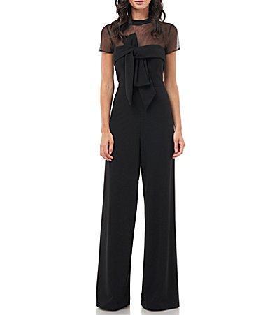 JS Collections Stretch Crepe Jumpsuit Product Image