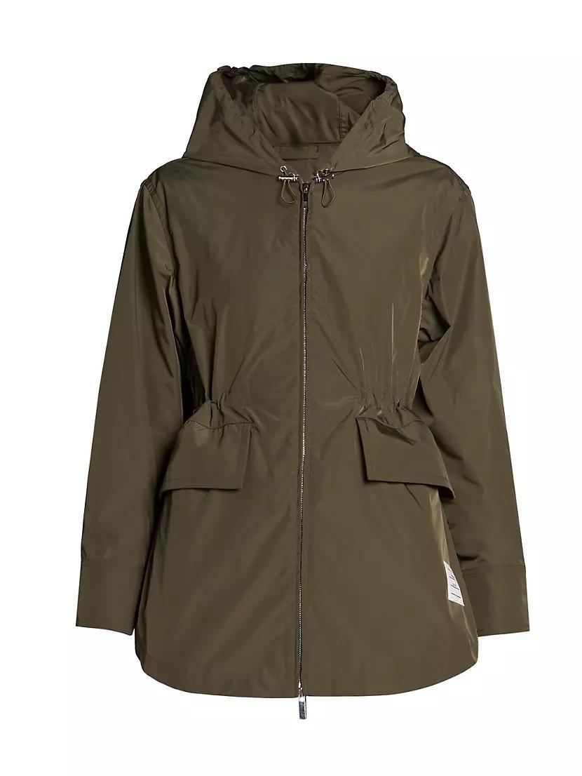 Nylon Tech Gabardine Hooded Parka Product Image