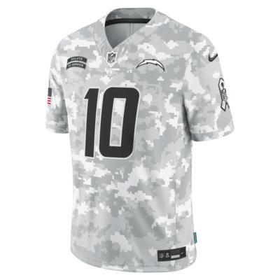 Justin Herbert Los Angeles Chargers Salute to Service Nike Men's Dri-FIT NFL Limited Jersey Product Image