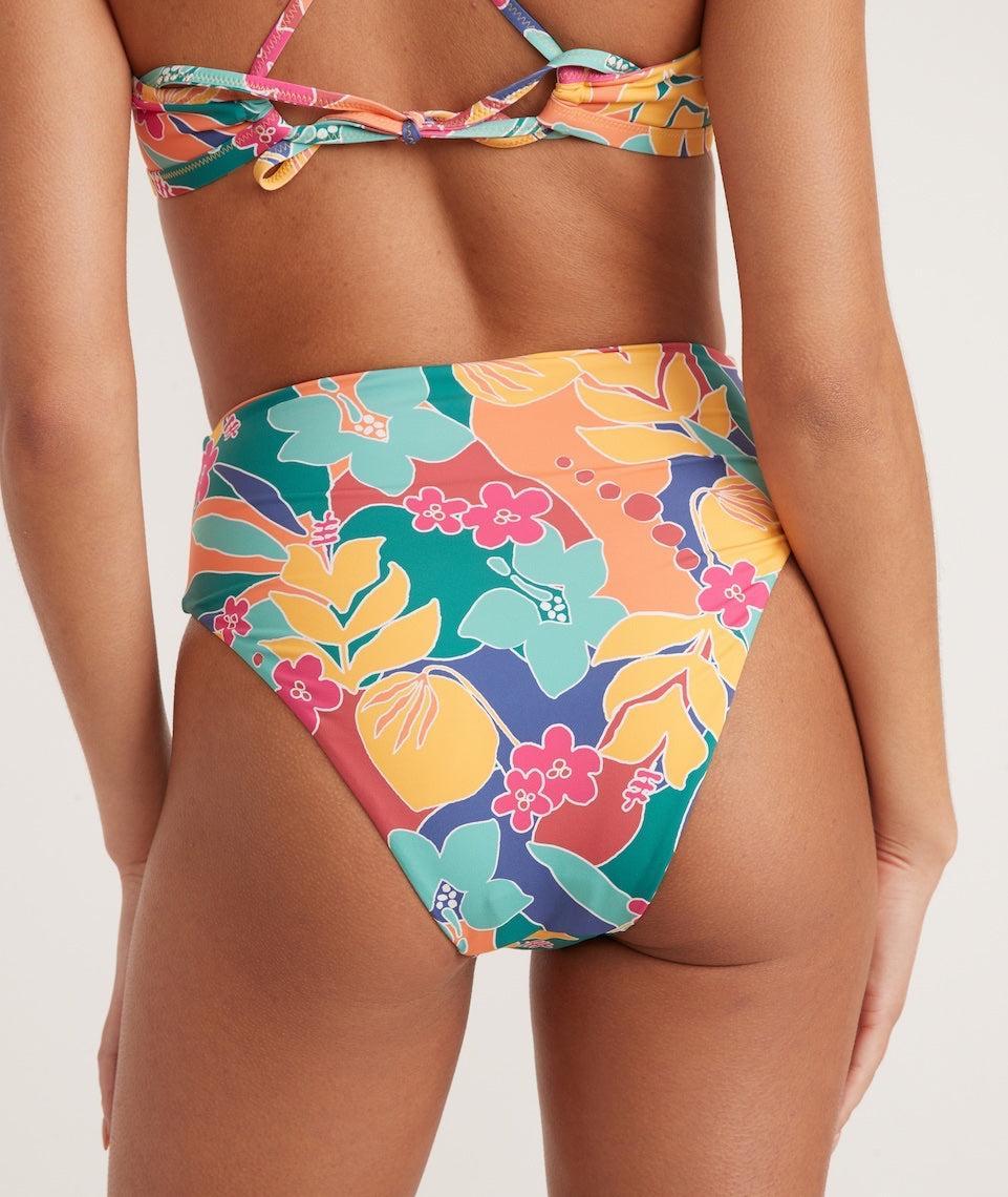 Full Cut Bikini Bottom in Hibiscus Floral Product Image