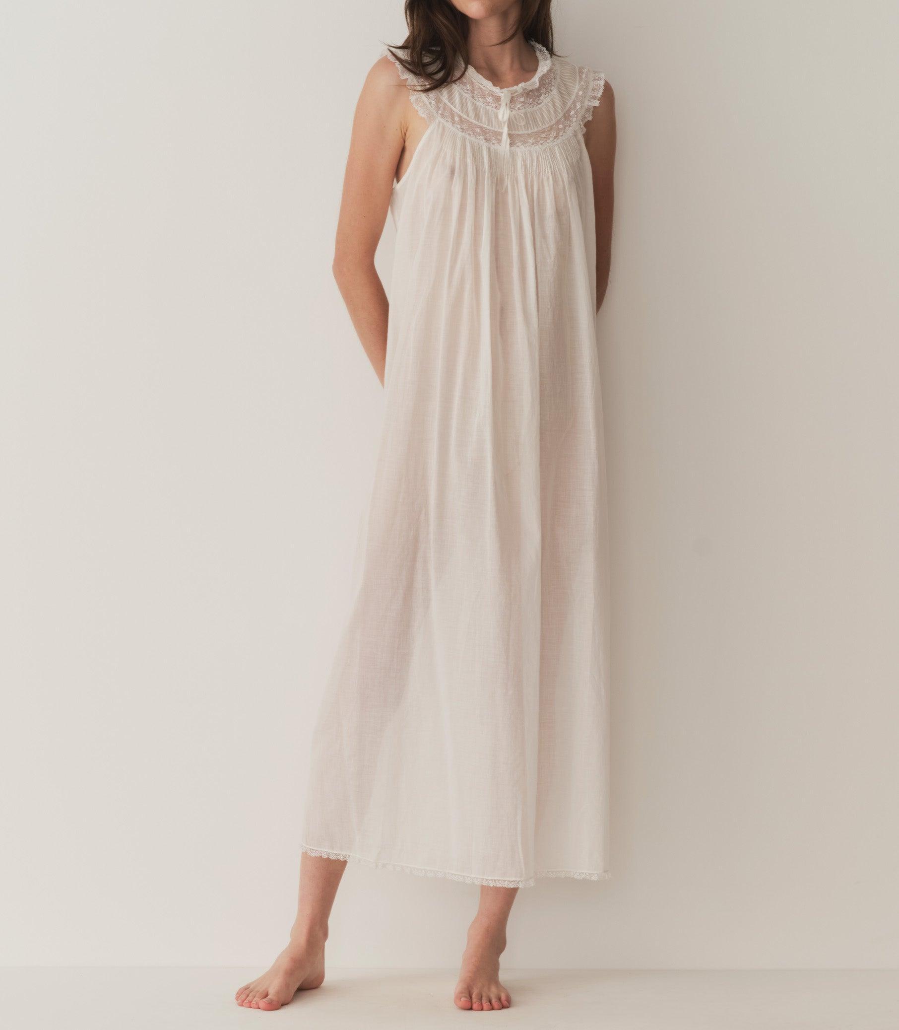 CANDELILLA NIGHTGOWN -- SALT Product Image