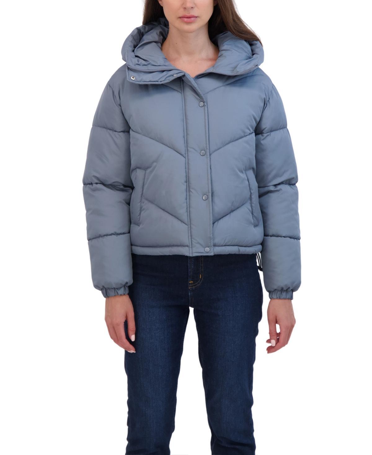 Sebby Juniors Women Short Hooded Puffer Jacket Product Image